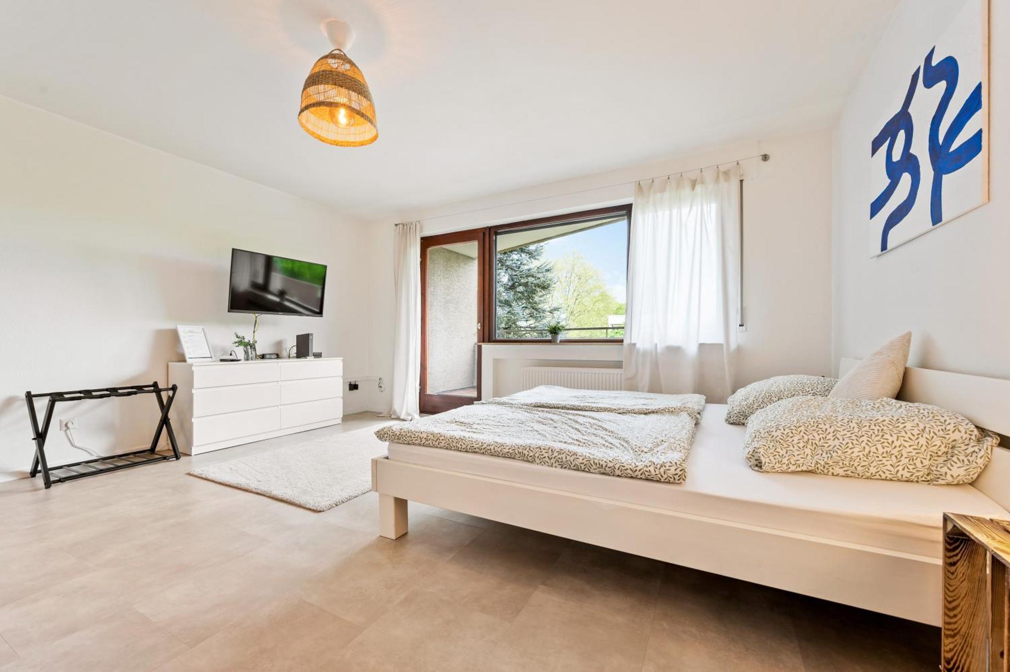 Idyl Kostenloser Privat-Parkplatz Wifi Smarttv Balkon ลุดวิกสบูร์ก ภายนอก รูปภาพ