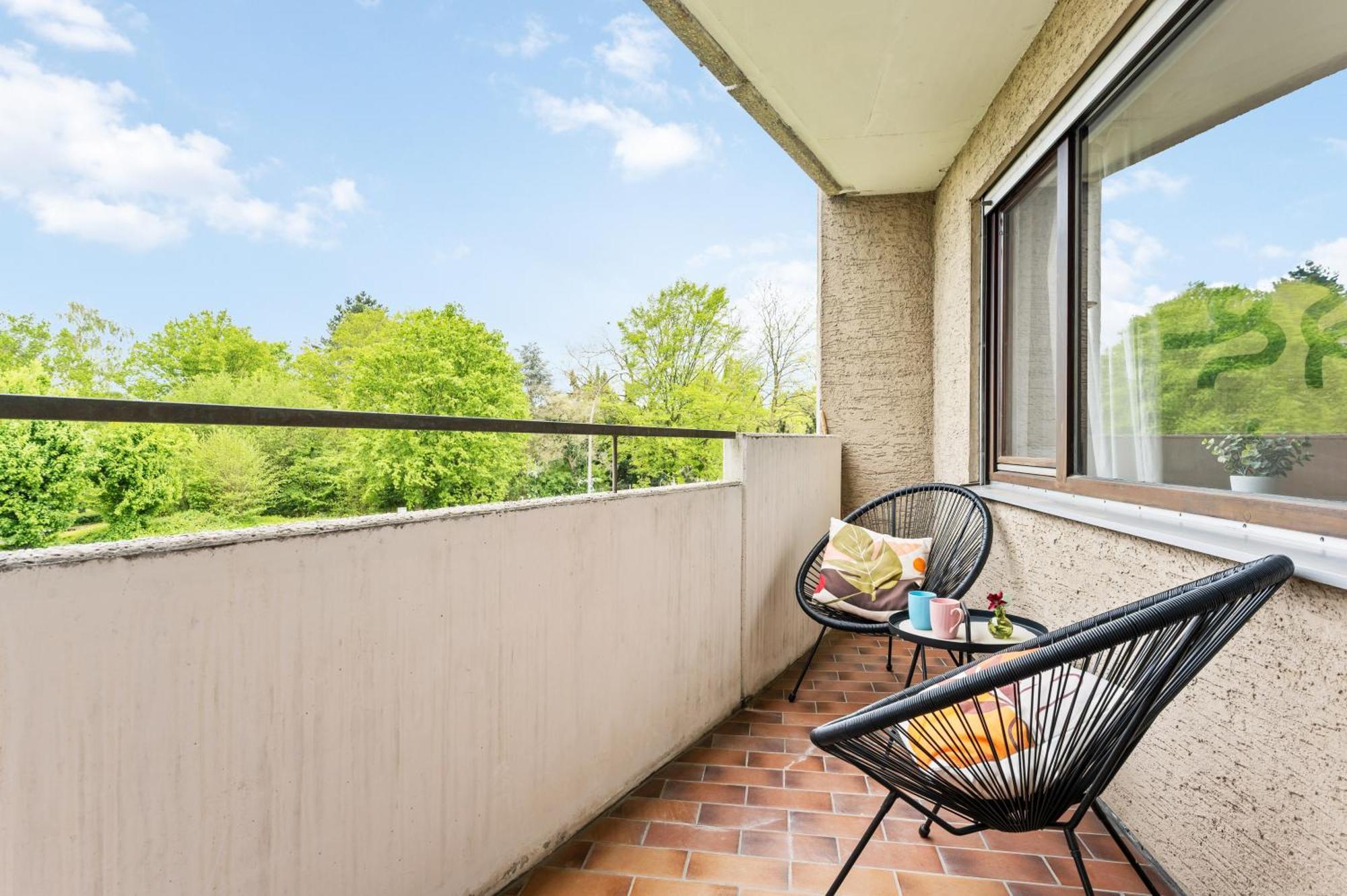 Idyl Kostenloser Privat-Parkplatz Wifi Smarttv Balkon ลุดวิกสบูร์ก ภายนอก รูปภาพ